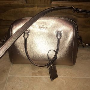 Rose gold Kate spade purse